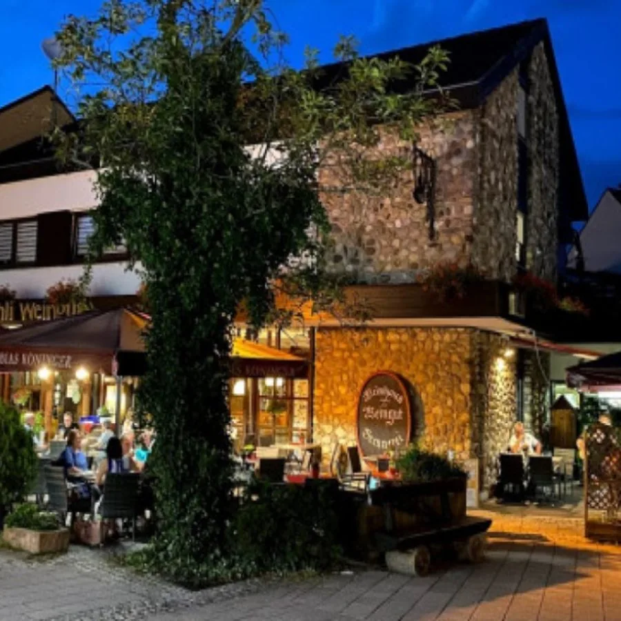 Das Haus am Abend